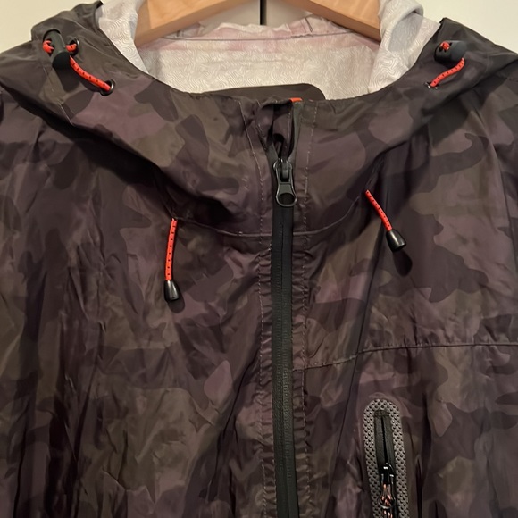 Preowned  Hawk & co, camouflage, wind, breaker, size, XL - Picture 3 of 6